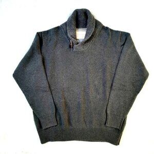 ORIGINAL WEATHERPROOF VINTAGE FISHERMAN COWL NECK SWEATER SZ MED